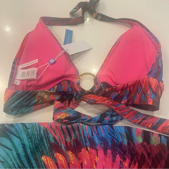 Bleu Rod Beattie Wild Thing Sweetheart Bikini set NWT Size 6 - Picture 10 of 11